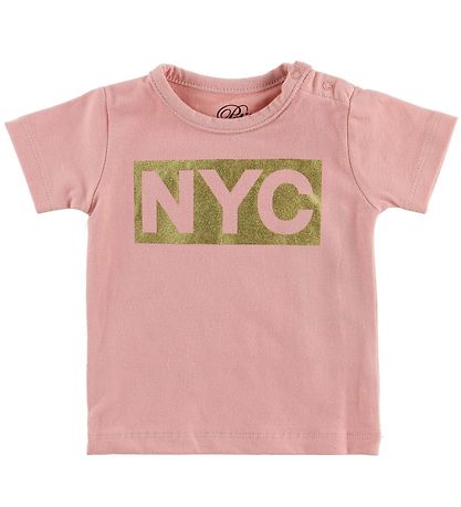 Petit by Sofie Schnoor T-shirt - NYC - Pink w. NYC