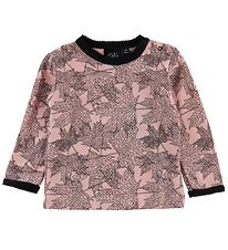 Petit by Sofie Schnoor Bluse - Uld/Bomuld - Pudder m. Blade Petit by Sofie Schnoor Bluse - Uld/Bomuld - Pudder m. Blade