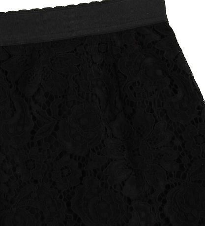 Dolce & Gabbana Rock - Tier - Schwarz m. Spitze