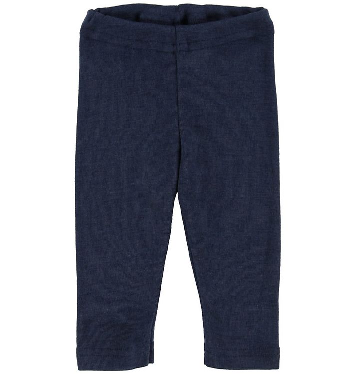 Engel Leggings - Uld/Silke - Navy