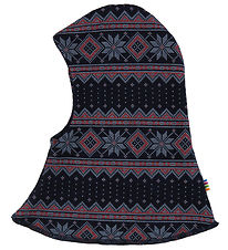 Cagoule Joha - 2 Couches - Laine - Noir av. Étoiles Cagoule Joha - 2 Couches - Laine - Noir av. Étoiles
