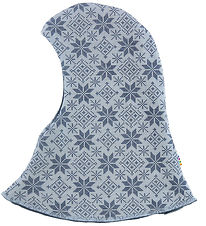 Cagoule Joha - 2 Couches - Laine - Bleu Clair av. Étoiles Cagoule Joha - 2 Couches - Laine - Bleu Clair av. Étoiles