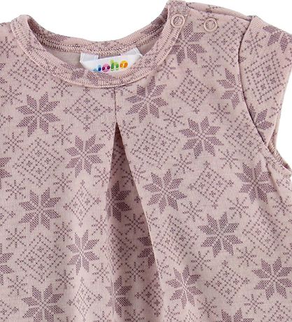 Joha Kjole - Ull - Rosa m. Stjerner Joha Kjole - Ull - Rosa m. Stjerner