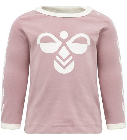 Hummel Bluse - HMLFlipper - Mørk Rosa m. Logo