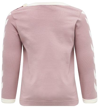 Hummel Bluse - HMLFlipper - Mørk Rosa m. Logo