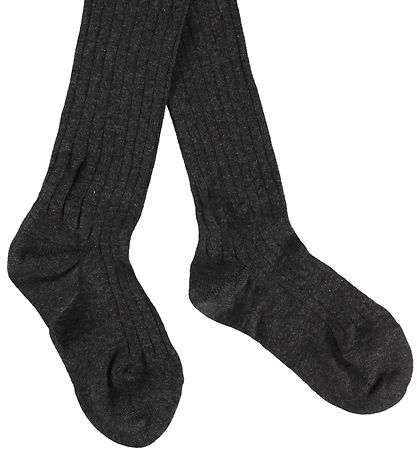 Condor Strømpebukser - Rib - Koksgrå Condor Strømpebukser - Rib - Koksgrå