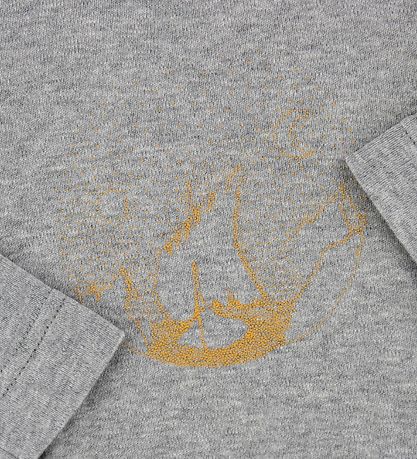 Mini A Ture Bodysuit l/s - Yomi - Grey Melange Mini A Ture Bodysuit l/s - Yomi - Grey Melange