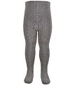 Melton Strømpebukser - ABS - Bambus/Uld - Gråmeleret