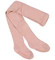 Melton Strømpebukser - ABS - Bambus/Uld - Rosa