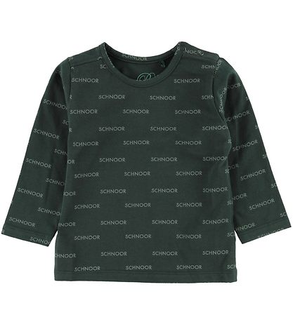Blouse Petit by Sofie Schnoor - Jersey - Vert av. Logos Blouse Petit by Sofie Schnoor - Jersey - Vert av. Logos