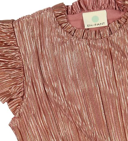 En Fant Kjole - Plisse - Rosa En Fant Kjole - Plisse - Rosa