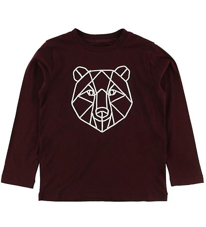Emporio Armani Blússa - Bordeaux M. Björn