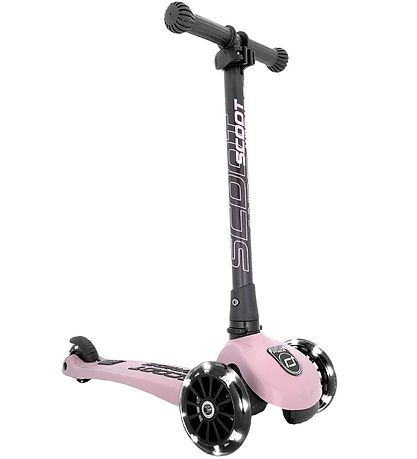 Scoot and Ride Highway Kick 3 - LED - Rose Scoot and Ride Highway Kick 3 - LED - Rose