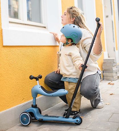 Scoot and Ride Cykelhjelm - Steel