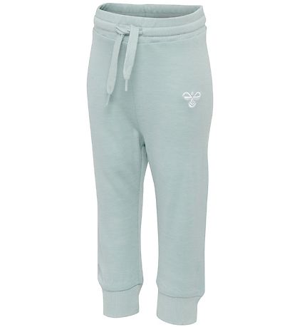 Hummel Sweatpants - Uld/Viskose - HMLTolja - Turkis Hummel Sweatpants - Uld/Viskose - HMLTolja - Turkis