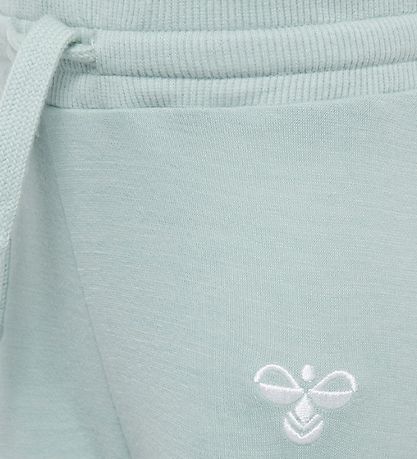 Hummel Sweatpants - Uld/Viskose - HMLTolja - Turkis Hummel Sweatpants - Uld/Viskose - HMLTolja - Turkis
