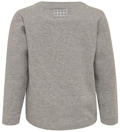 LEGO® Duplo Bluse - LWThelma - Gråmeleret m. Glimmer LEGO® Duplo Bluse - LWThelma - Gråmeleret m. Glimmer