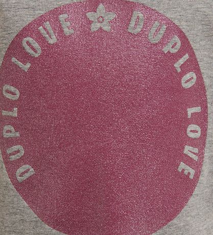 LEGO® Duplo Bluse - LWThelma - Gråmeleret m. Glimmer LEGO® Duplo Bluse - LWThelma - Gråmeleret m. Glimmer