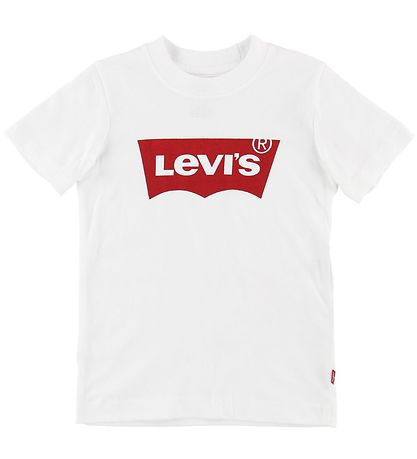 Levis T-shirt - Batwing - Hvid m. Logo Levis T-shirt - Batwing - Hvid m. Logo