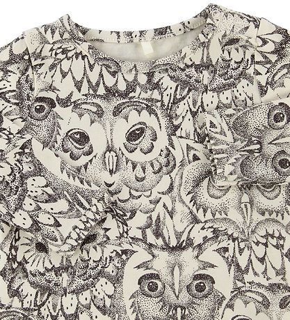 Soft Gallery Long Sleeve Top - Bella - Ivory w. Owls Soft Gallery Long Sleeve Top - Bella - Ivory w. Owls