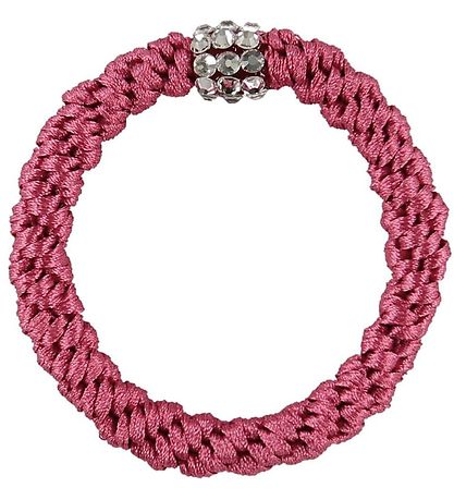 Elastique à Cheveux Kknekki - Rose av. Strass Elastique à Cheveux Kknekki - Rose av. Strass