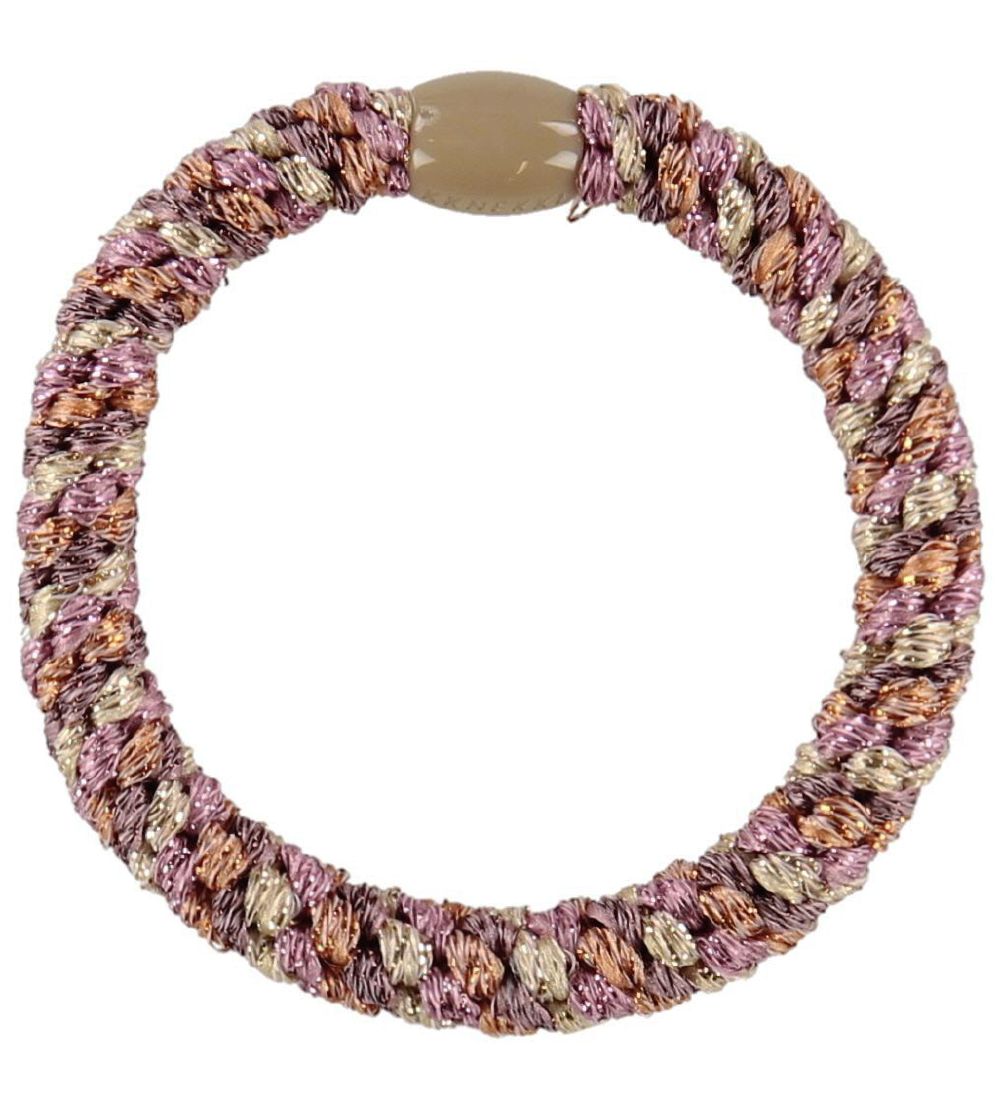Kknekki Haarelastiek - Roze Glitter - Kknekki - OneSize - Haaraccessoires