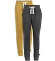 Pantalon de Jogging Minymo - 2 Pack - Jaune Moutarde/Gris Charbo Pantalon de Jogging Minymo - 2 Pack - Jaune Moutarde/Gris Charbo