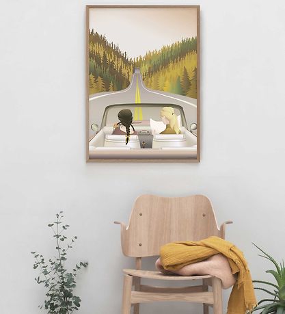 Vissevasse Poster - 30x40 - Road Trip Vissevasse Poster - 30x40 - Road Trip