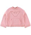Emporio Armani Sweatshirt - Rose Mayfair w. Logo Emporio Armani Sweatshirt - Rose Mayfair w. Logo