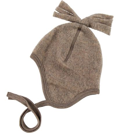 Engel Baby Hat - Wool - Walnut Melange Engel Baby Hat - Wool - Walnut Melange