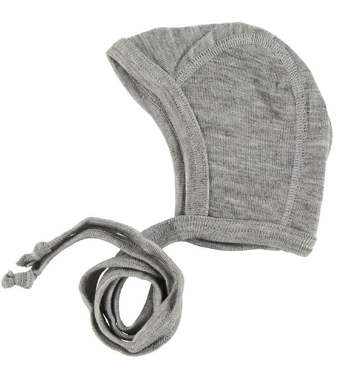 Engel Natur Babyhue - Uld/Silke - Grey Melange