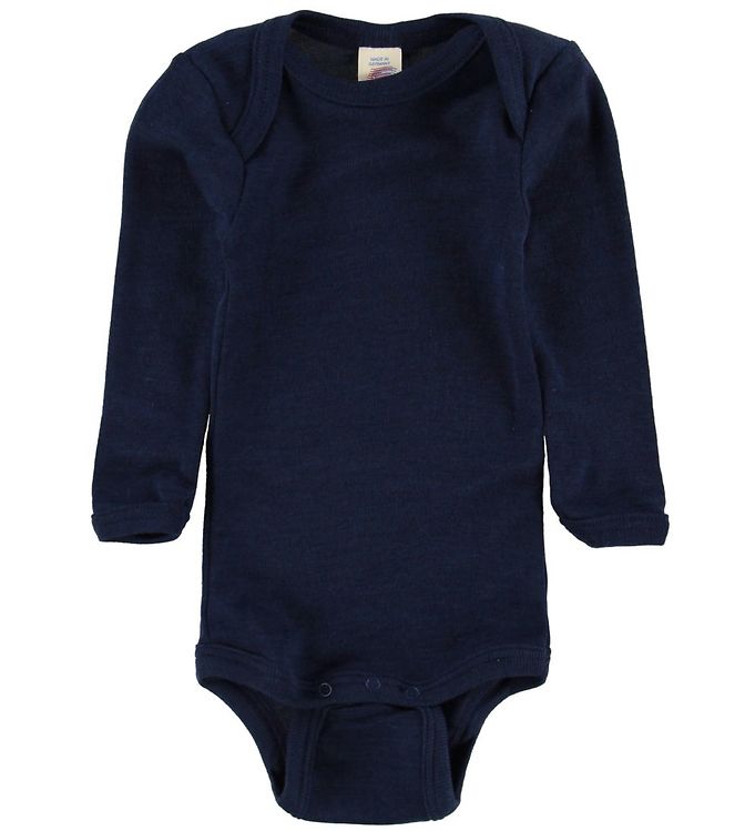 Engel Body l/æ - Uld/Silke - Navy billede