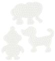 Hama Midi Perleplader - 3-pak - Hund, Elefant & Pingvin Hama Midi Perleplader - 3-pak - Hund, Elefant & Pingvin