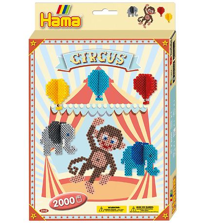 Hama Midi Bead Set - 2000 pcs - Circus
