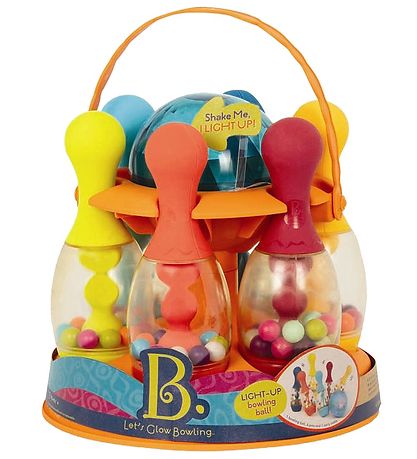 B. toys Keilailu - Aloitetaan Glow Bowling - Monivärinen