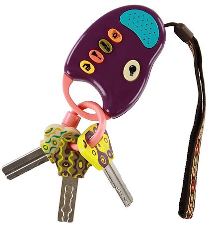 B. toys Toy Keys - FunKeys - Purple B. toys Toy Keys - FunKeys - Purple