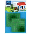 Plus-Plus Mini Byggeplader - 2 stk - Grøn