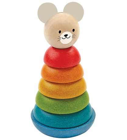 PlanToys Stapelringar - Flerfärgad PlanToys Stapelringar - Flerfärgad