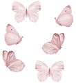 That's Mine Wallstickers - Sommerfugle - 6stk - Rose That's Mine Wallstickers - Sommerfugle - 6stk - Rose