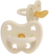 Hevea Sut - 3-36 mdr - Stjerne/Måne - Naturgummi - Milky White Hevea Sut - 3-36 mdr - Stjerne/Måne - Naturgummi - Milky White