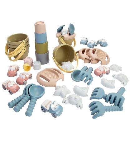 Tiny Town Dantoy BIO Plastic Beach Set - 43 Parts