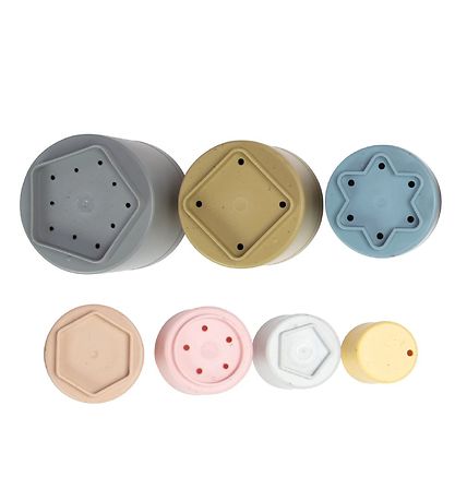 Ville Dantoy BIO Plastic Tasses de Construction Tiny - 7 Parties Ville Dantoy BIO Plastic Tasses de Construction Tiny - 7 Parties