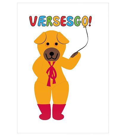 Citatplakat Plakat - B2 - Bamse - Værsesgo Citatplakat Plakat - B2 - Bamse - Værsesgo