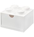 LEGO® Storage Opbevaringsskuffe - 4 Knopper - 15x15x9 - Hvid LEGO® Storage Opbevaringsskuffe - 4 Knopper - 15x15x9 - Hvid