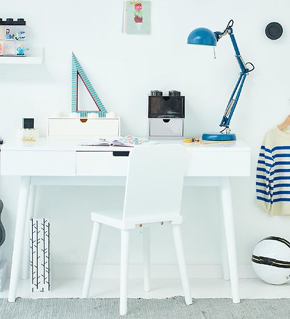 LEGO® Storage Opbevaringsskuffe - 4 Knopper - 15x15x9 - Grå