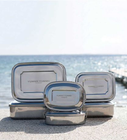 Yummii Yummii Bento Medium+ - m. 3 Rum - Rustfrit Stål