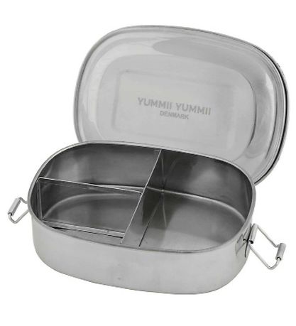 Yummii Yummii Bento Small - m. 3 Rum - Rustfrit Stål