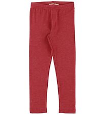 MarMar X-Mas Leggings - Lisa - Rød m. Guldglimmer MarMar X-Mas Leggings - Lisa - Rød m. Guldglimmer