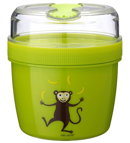 Carl Oscar Lunchbox w. Cooling Element - 13 cm - Lime Monkey Carl Oscar Lunchbox w. Cooling Element - 13 cm - Lime Monkey