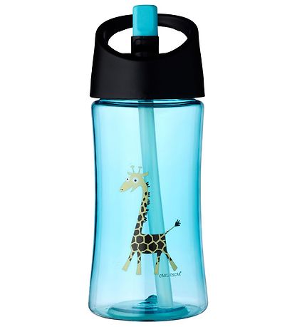 Carl Oscar Water Bottle - 350 mL - Turquoise Giraffe Carl Oscar Water Bottle - 350 mL - Turquoise Giraffe